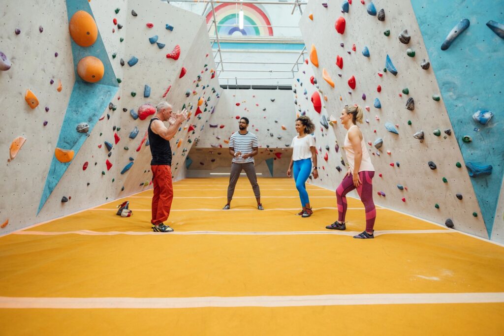 Climbers Ready To Go